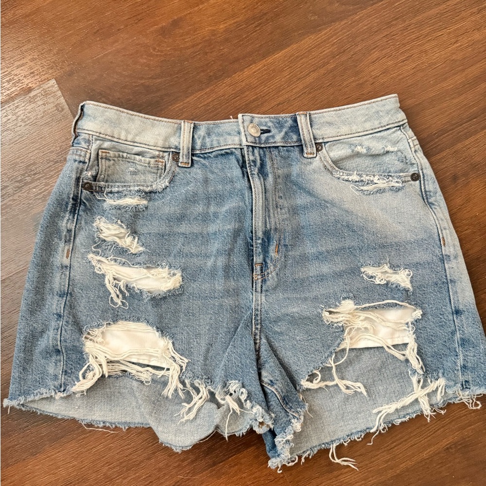 American Eagle high waisted jean shorts